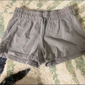 gray comfort color shorts